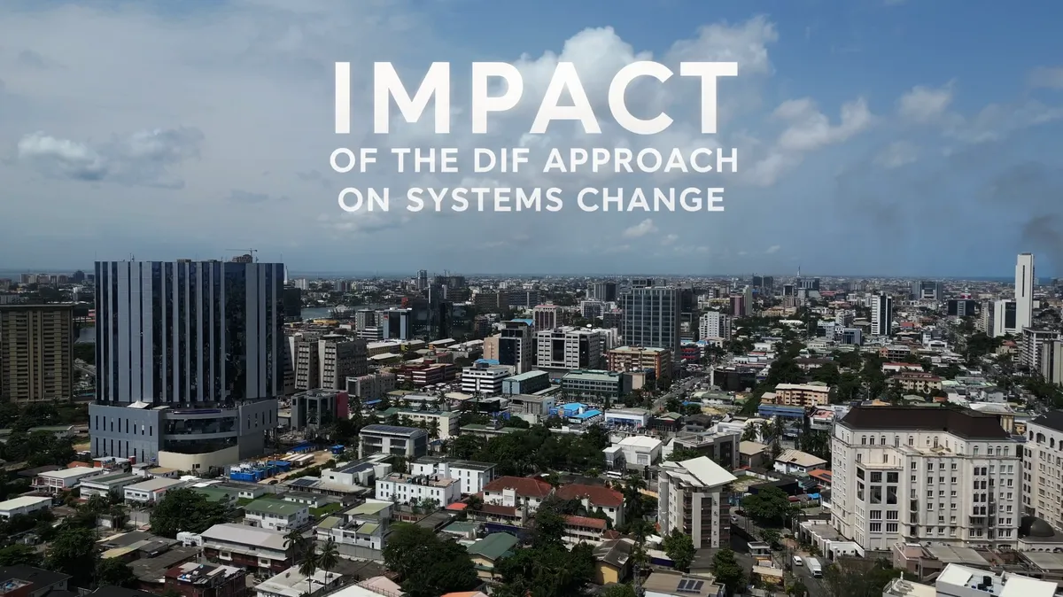 Still from Impact of Disability Inclusion Facilitators (DIF) on Systems Change